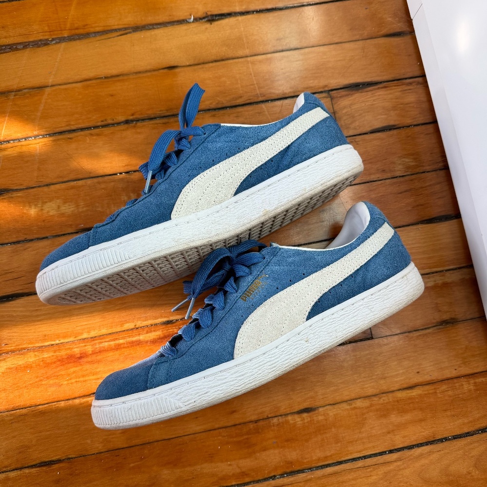 Puma Suede Blue Mens Classic